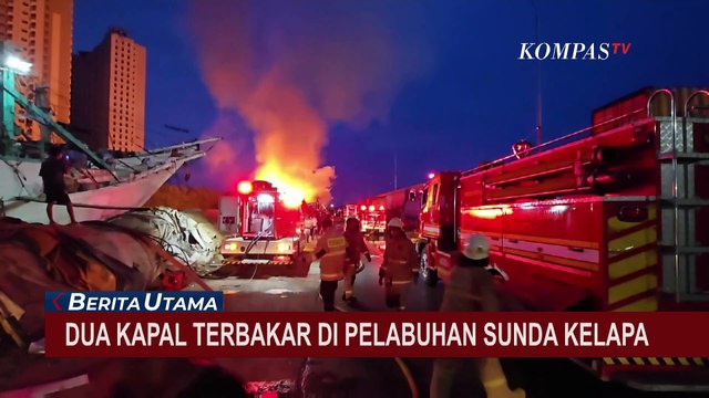 Kronologi 2 Kapal Terbakar di Pelabuhan Sunda Kelapa