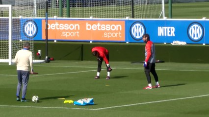 Inter Milan preparing for champions league last 16 trip to Feyenoord