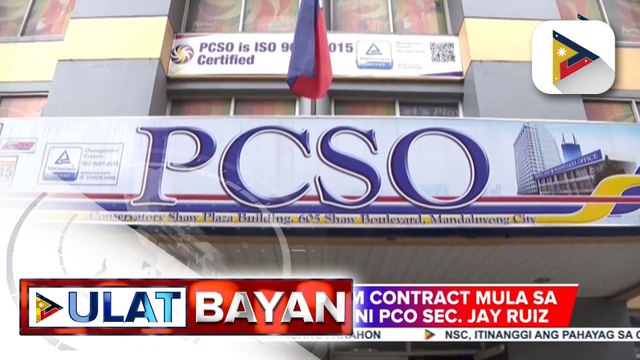 P200-M contract mula sa PCSO, pinabulaanan ni PCO Sec. Jay Ruiz