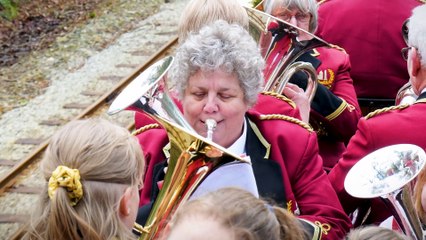 Lappa Valley celebrates St Piran's Day in style