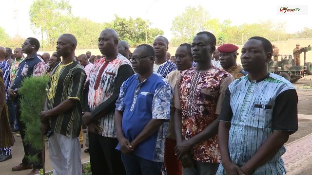 Cérémonie de montée des couleurs à la Présidence du Faso: souveraineté et consolidation des acquis, les maîtres-mots du Capitaine TRAORÉ