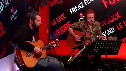 Alex Kapranos & Waxx interprètent "Let's Spend the Night Together" en live dans Foudre