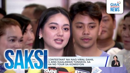 Nag-viral na "It's Showtime" contestant, bukas maging ambassador ng COMELEC matapos siyang mapaliwanagan sa tungkulin ng komisyon | Saksi