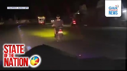 15-anyos na sinita dahil walang helmet, nakipaghabulan sa mga pulis sa Marilaque Highway | SONA