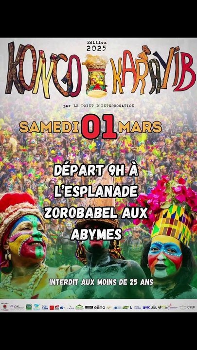 Carnaval Mas matin kongo Karayib 😀