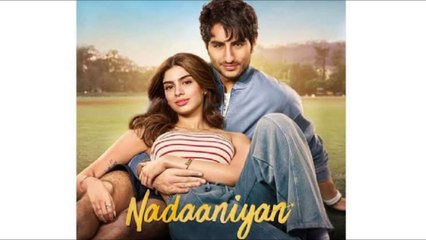 Nadaaniyan movie office trailer 2025 / bollywood new hindi movie / comedy side channel