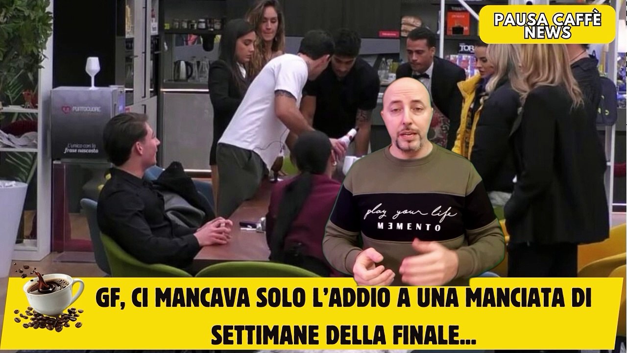 GF, ci mancava solo l’addio a una manciata di settimane della finale...