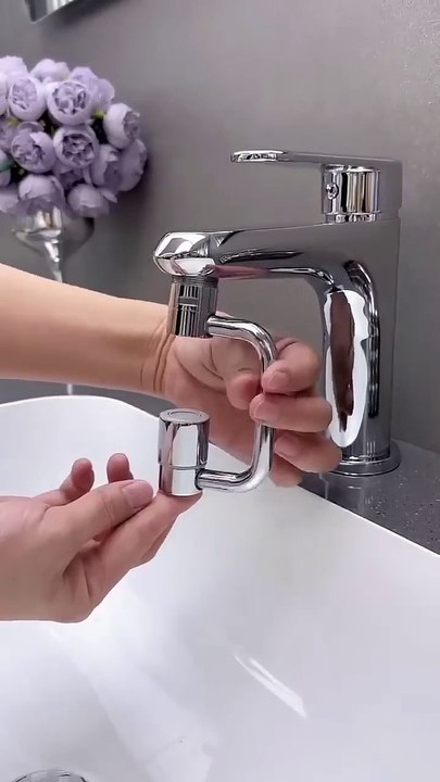 Full Rotating Universal Faucet Tap Extender