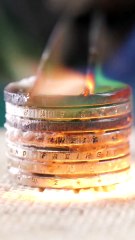 Coin magic! Transforming spare change into stunning accessories!