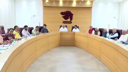 Gujarat: प्रदेश भाजपा संसदीय बोर्ड की बैठक, पदाधिकारियों के चयन पर मंथन