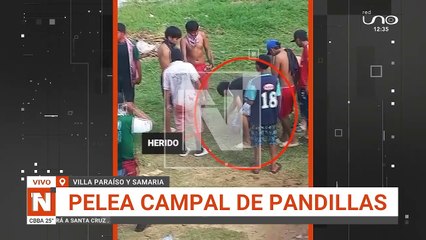 pelea campal de pandillas