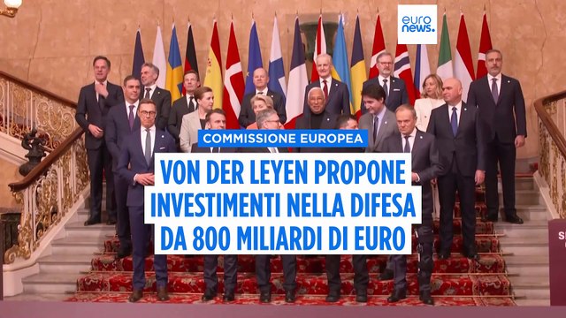 Глава Еврокомиссии предложила план перевооружения ЕС объемом в 800 миллиардов евро