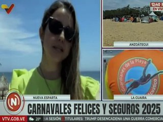 Nueva Esparta | Artistas internacionales disfrutan de los carnavales 2025