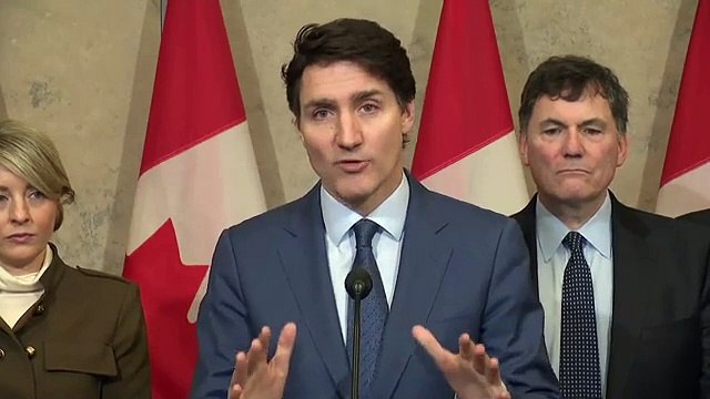 Canadian prime minister Justin Trudeau hits out at Donald Trump’s ‘dumb’ tariffs in direct message to president