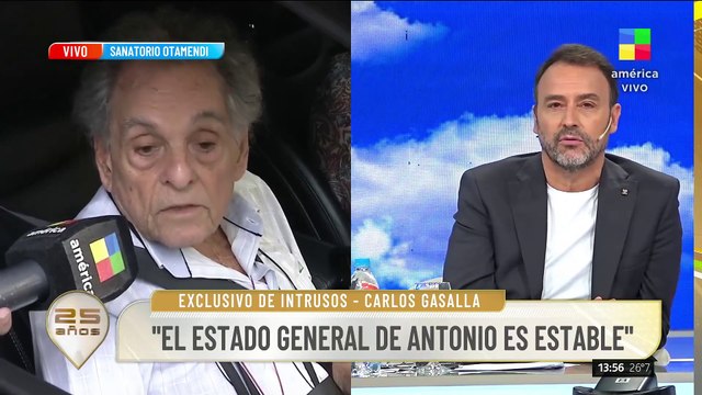Habló Carlos Gasalla sobre la salud de su hermano: El estado de Antonio es vulnerable