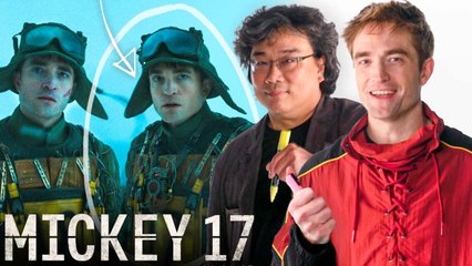 Robert Pattinson & Bong Joon Ho Analyze Key Scene from 'Mickey 17' 🚀