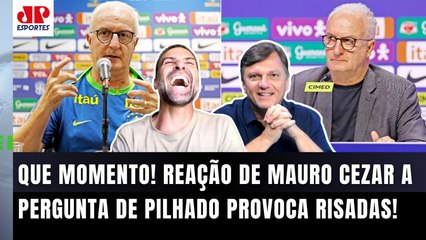"VOCÊ TÁ DE SACANAGEM DE ME PERGUNTAR ISSO?? O DORIVAL TÁ PERDIDO!" Mauro Cezar DESABAFA com Pilhado