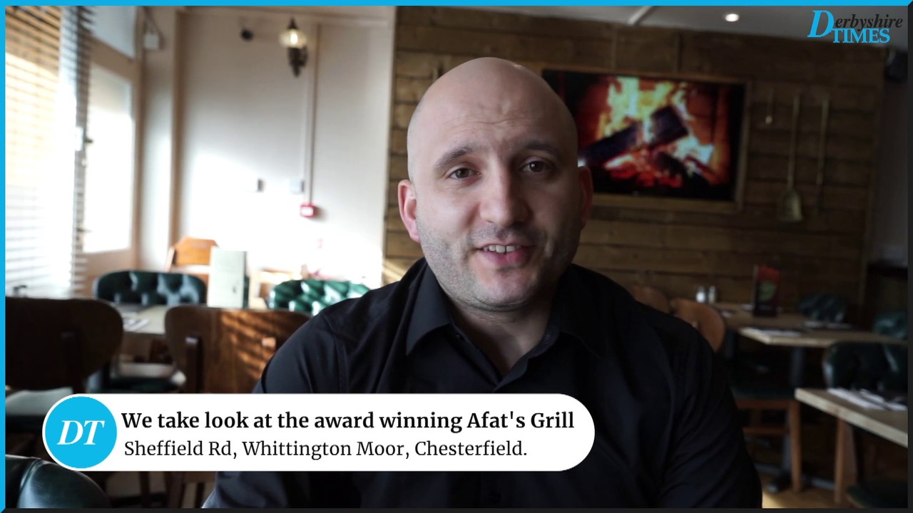a look at award winning Afat's grill Chesterfield