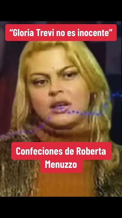 Los audios de Roberta Menuzzo