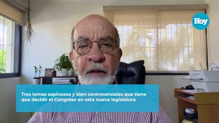 Tres temas espinosos y bien controversiales que tiene que decidir el Congreso en esta nueva legislatura