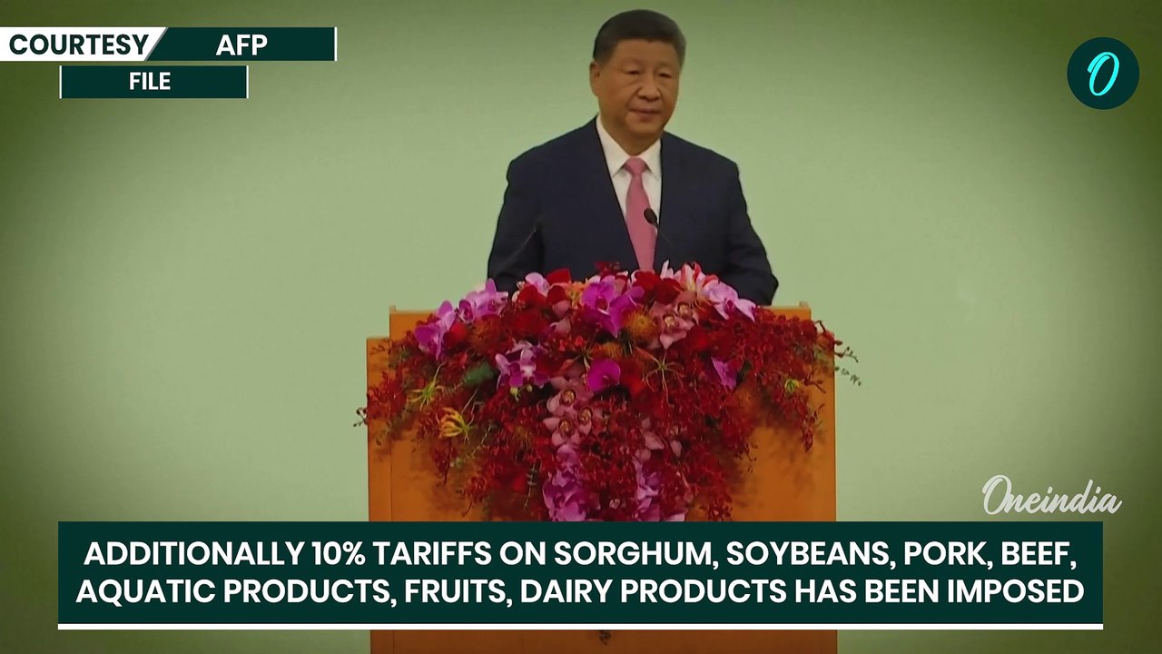 China U.S Trade War : Intensifies |China Slaps US With 15P Tariffs on U.S Food Commodities | Details