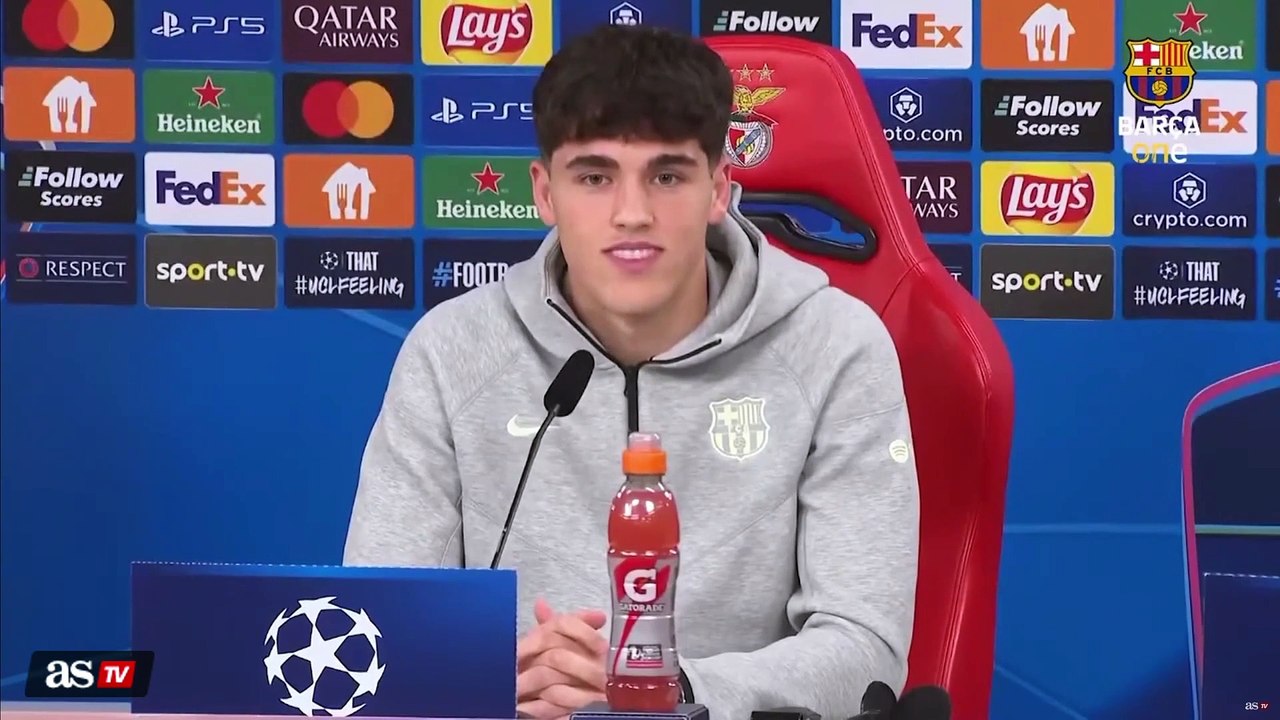 La declaración de amor de Pau Cubarsí al Barça cuando le preguntaron por ganar la Champions