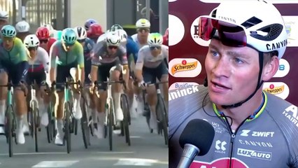 Cyclisme - Le Samyn 2025 - Mathieu van der Poel : "Heureux de gagner ma première course"