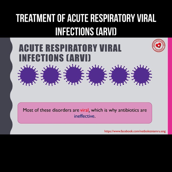 Treatment of acute respiratory viral infections (ARVI)