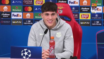 Cubarsí revela su sueño de conquistar la Champions con el Barça ⚽ - thumbnail