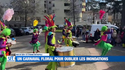 Un carnaval haut en couleur anime les rues de Rive-de-Gier / Un laboratoire de cosmétique reporte le prix eco-défis / Deux passionnés de football marchent ensemble pour la bonne cause
