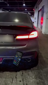 BMW G30 Diesel with the Terminator Exhaust System, simulating the sound of the M5. Feel the difference