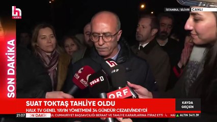 Suat Toktaş tahliye edildi: Benden gazetecilikten başka bir şey çıkmaz