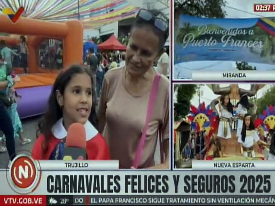 Trujillo | Más de 15 mil niños han disfrutado de actividades recreativas en los Carnavales 2025