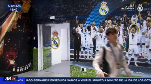 Llegada Real Madrid y Atleti al Euroderbi