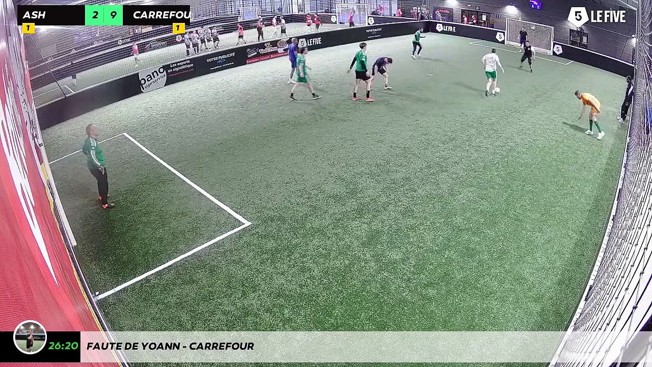 Faute de Yoann - Carrefour