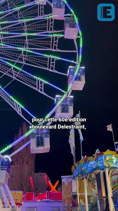 Nouveauté de la Foire de mars 2025, la grande roue fait son retour à la fête foraine troyenne !