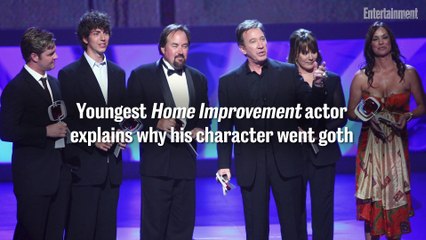 Youngest 'Home Improvement' actor explains why his character went goth