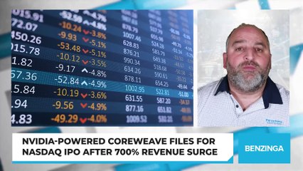 Nvidia-Powered CoreWeave Files for Nasdaq IPO After 700% Revenue Surge