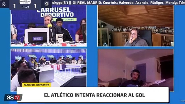 Gol de Julián Alvarez para empatar el partido | Real Madrid 1 - Atlético de Madrid 1