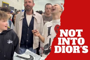 Not having it! Ben Affleck refuses to buy his son a pair of overpriced Dior x Air Jordan 1 lows