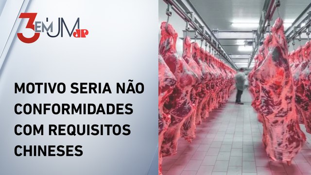 China suspende importação da carne bovina de frigoríficos do Brasil