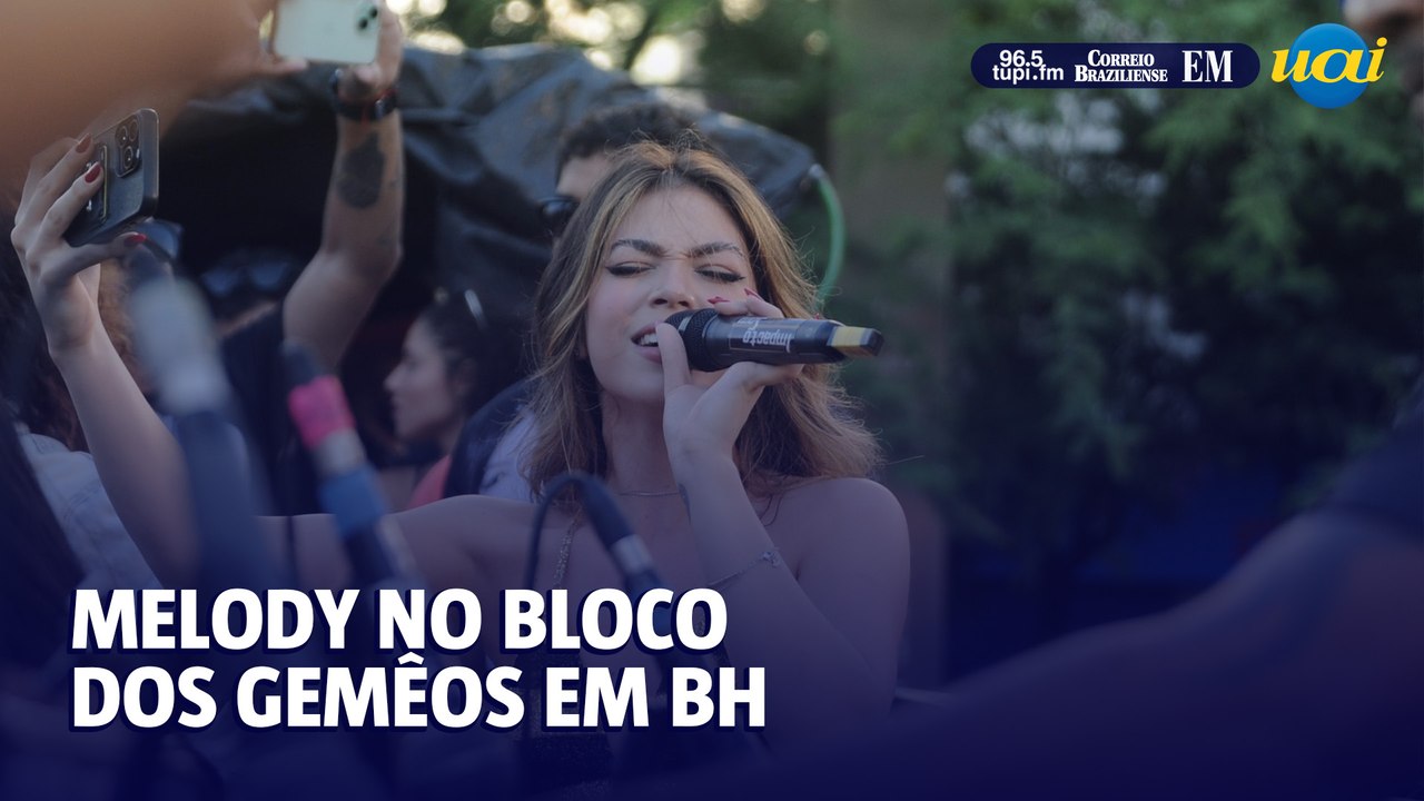 Bloco dos Gêmeos e Melody embalam foliões com sucessos do funk - Vídeo ...