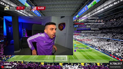 DjMaRiiO reacciona al golazo de Brahim ante el Atlético de Madrid