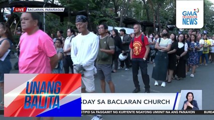 Ash Wednesday sa Baclaran Church | Unang Balita