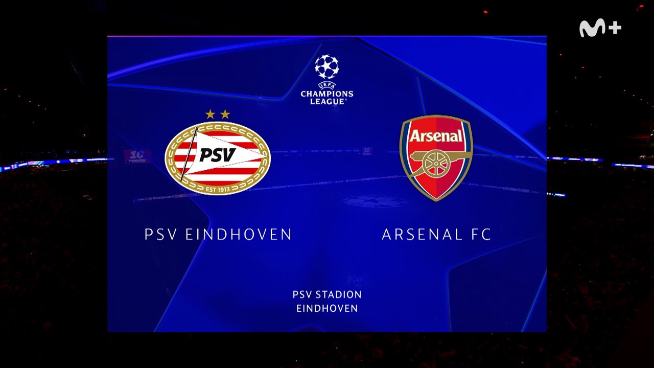 PSV 1-7 Arsenal: resumen y goles I Champions League (ida octavos)