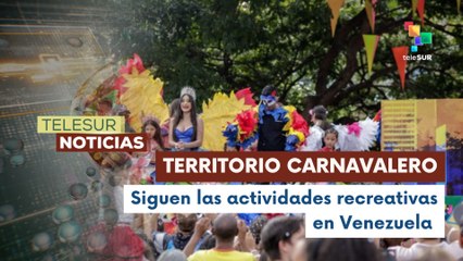 Continúa la celebración motivada a los carnavales en Venezuela
