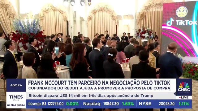 Frank Mccourt tem parceiro na negociação pelo TikTok; veja análise de Mariana Almeida