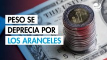 Peso se deprecia tras entrada en vigor de aranceles de Trump