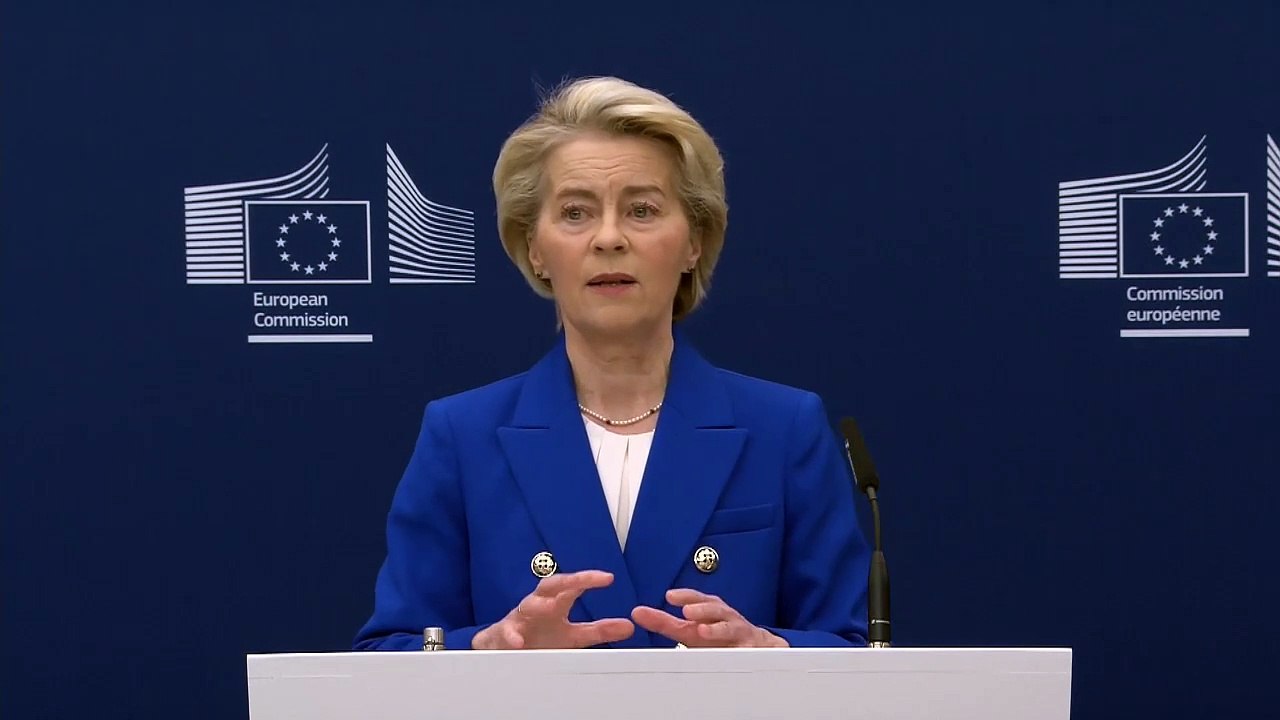 Von der Leyen propone movilizar "cerca de 800.000 millones" para la defensa en la UE