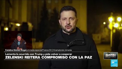 Informe desde Kramatorsk: Zelenski esboza propuesta de paz para Ucrania